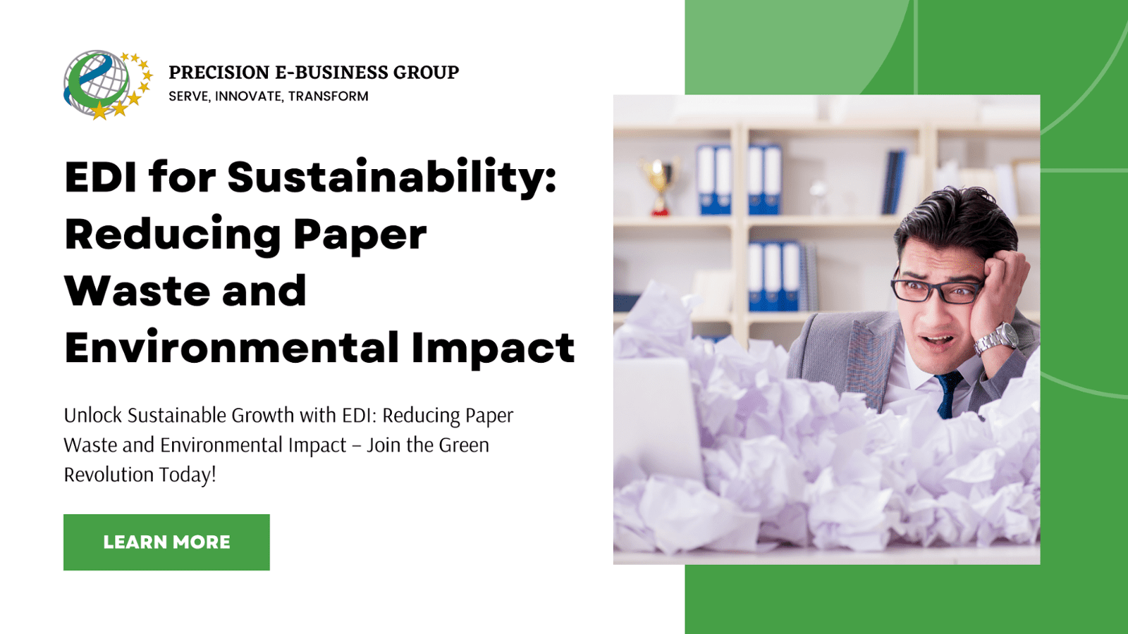 EDI for Sustainability: Reducing Paper Waste and Environmental Impact